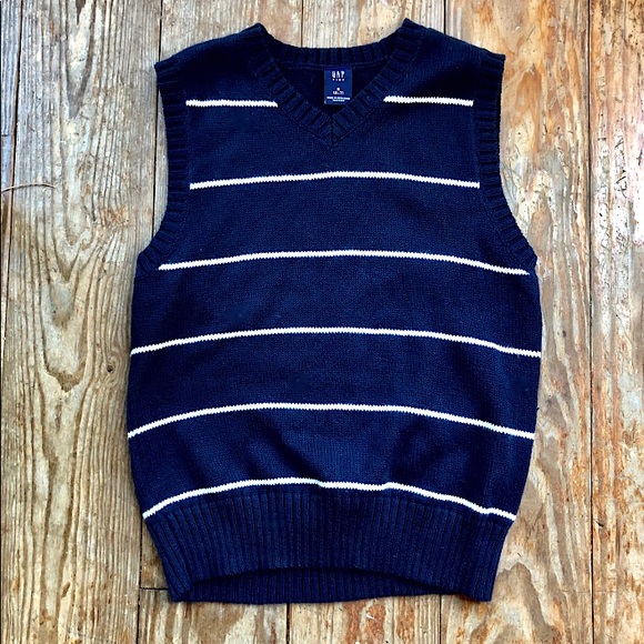 Gap Kids Cotton Sweater Vest - Picture 1 of 6